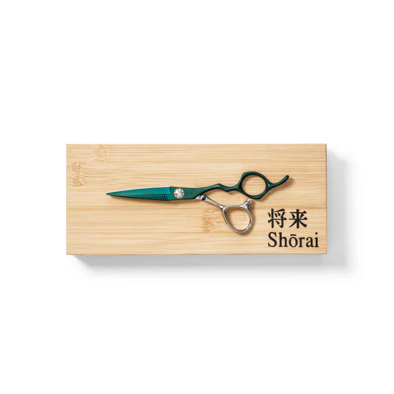 Shõrai Fusion Cut Green Mist frisørsaks