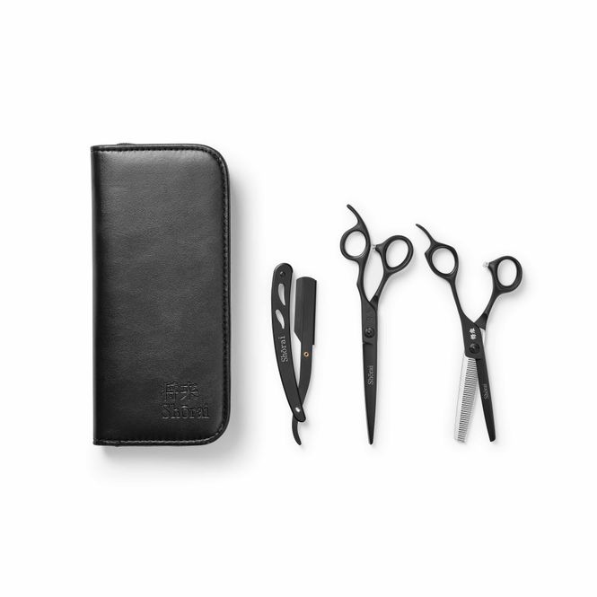 Hovedbilde Shōrai Barber Saksesett - Matt Black