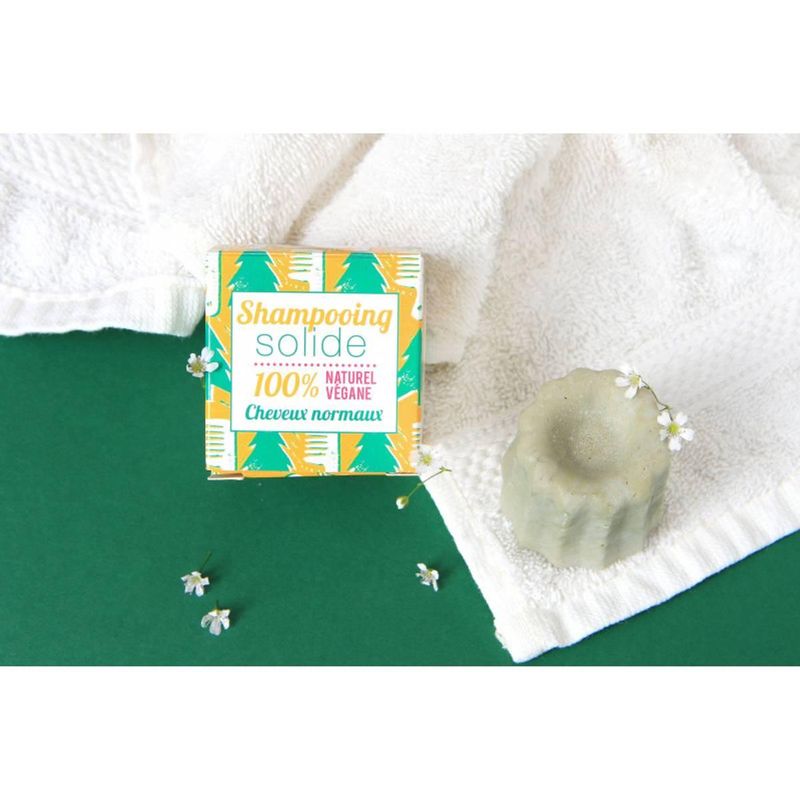 LAMAZUNA Solid Pin Shampoo for normal hair 55g